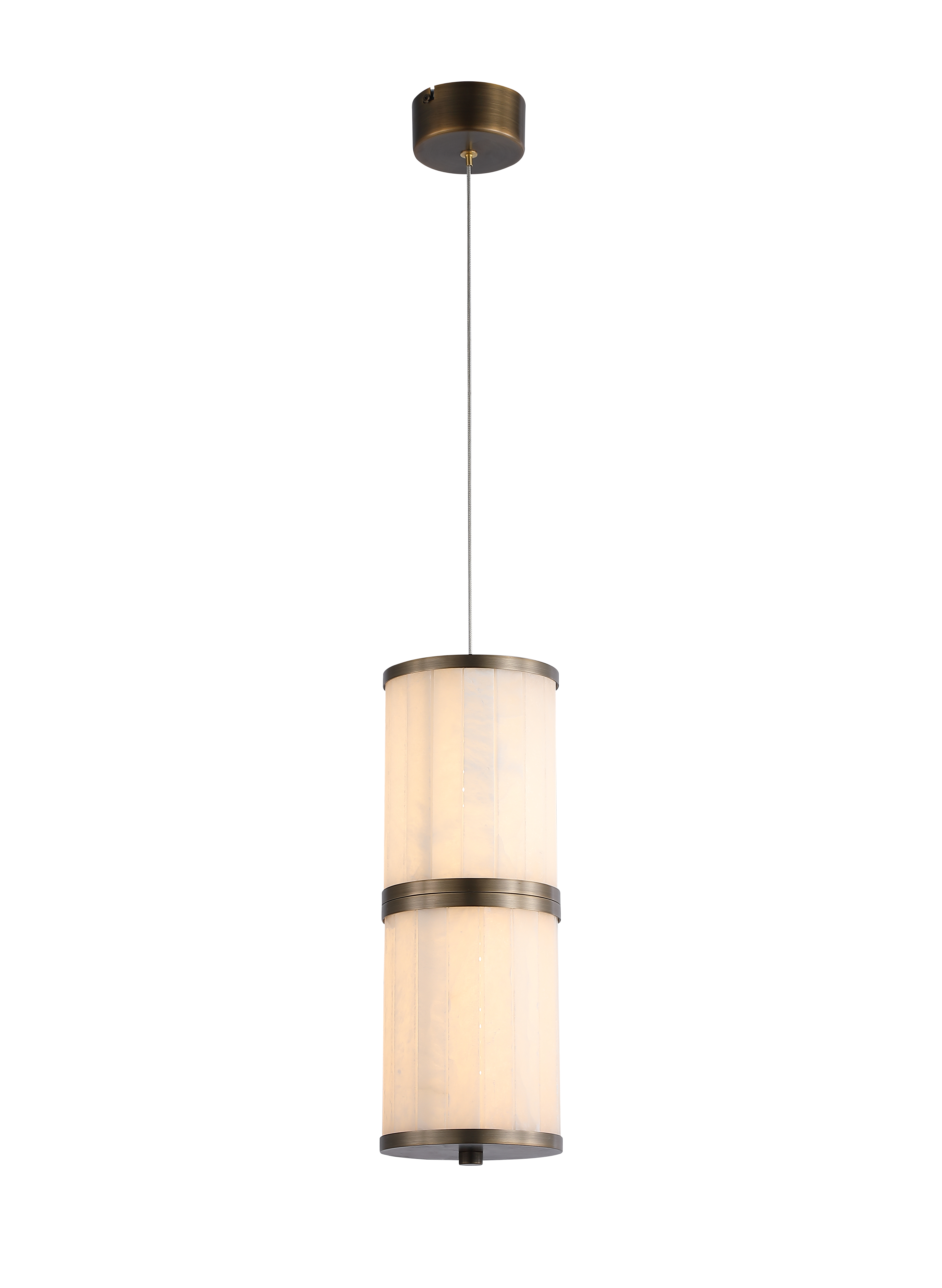 Alba Single Pendant Antique Bronze