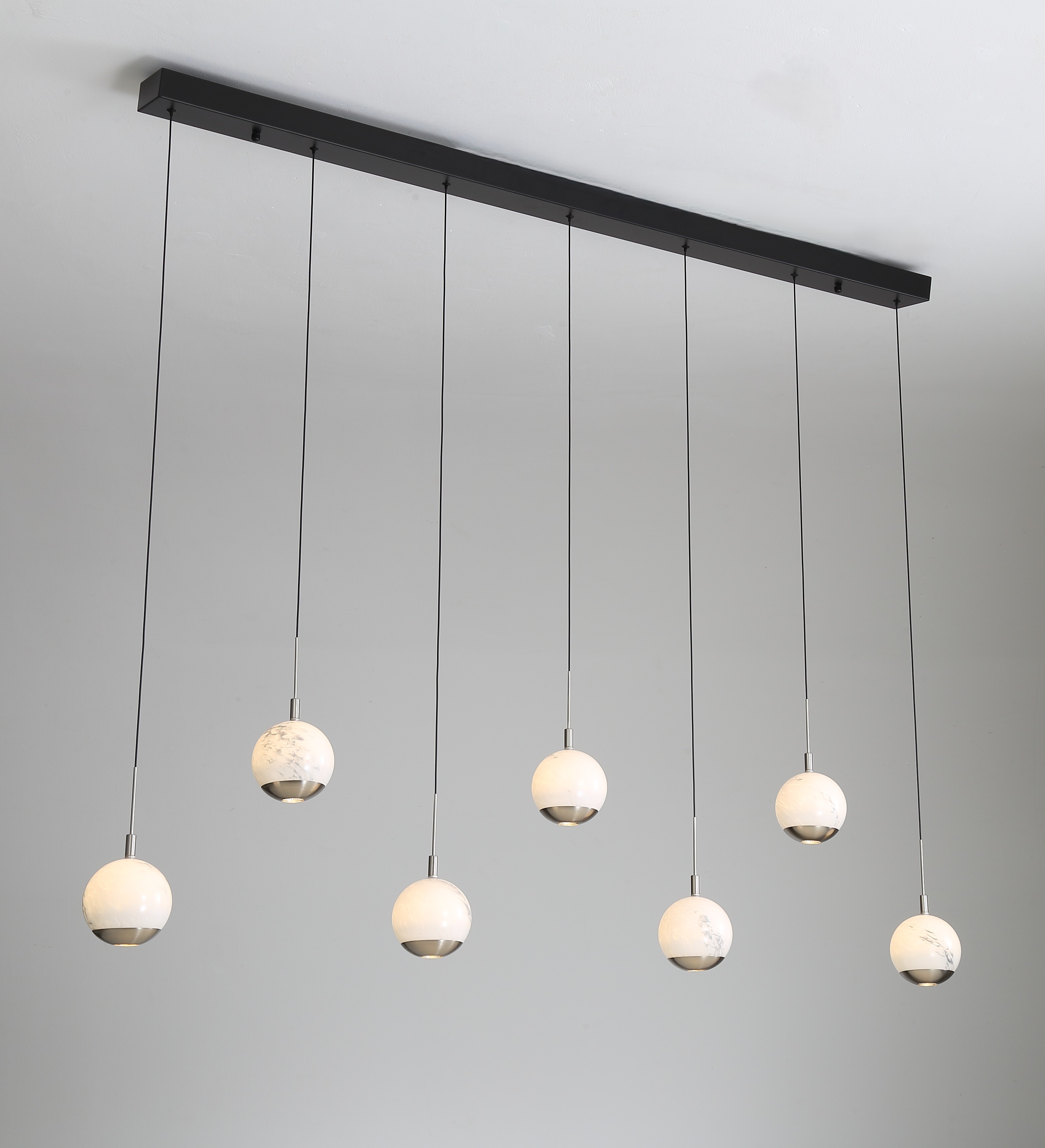 Luna 7 Bar Silver / Black